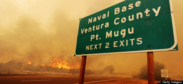 California: Incendio forestal casi se triplica (FOTOS)