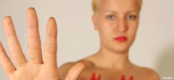 La policía tunecina detiene a la activista de Femen Amina Tyler (VÍDEO)