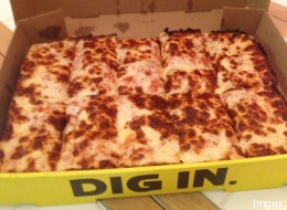Vous ne devinerez jamais à quoi a servi cette pizza