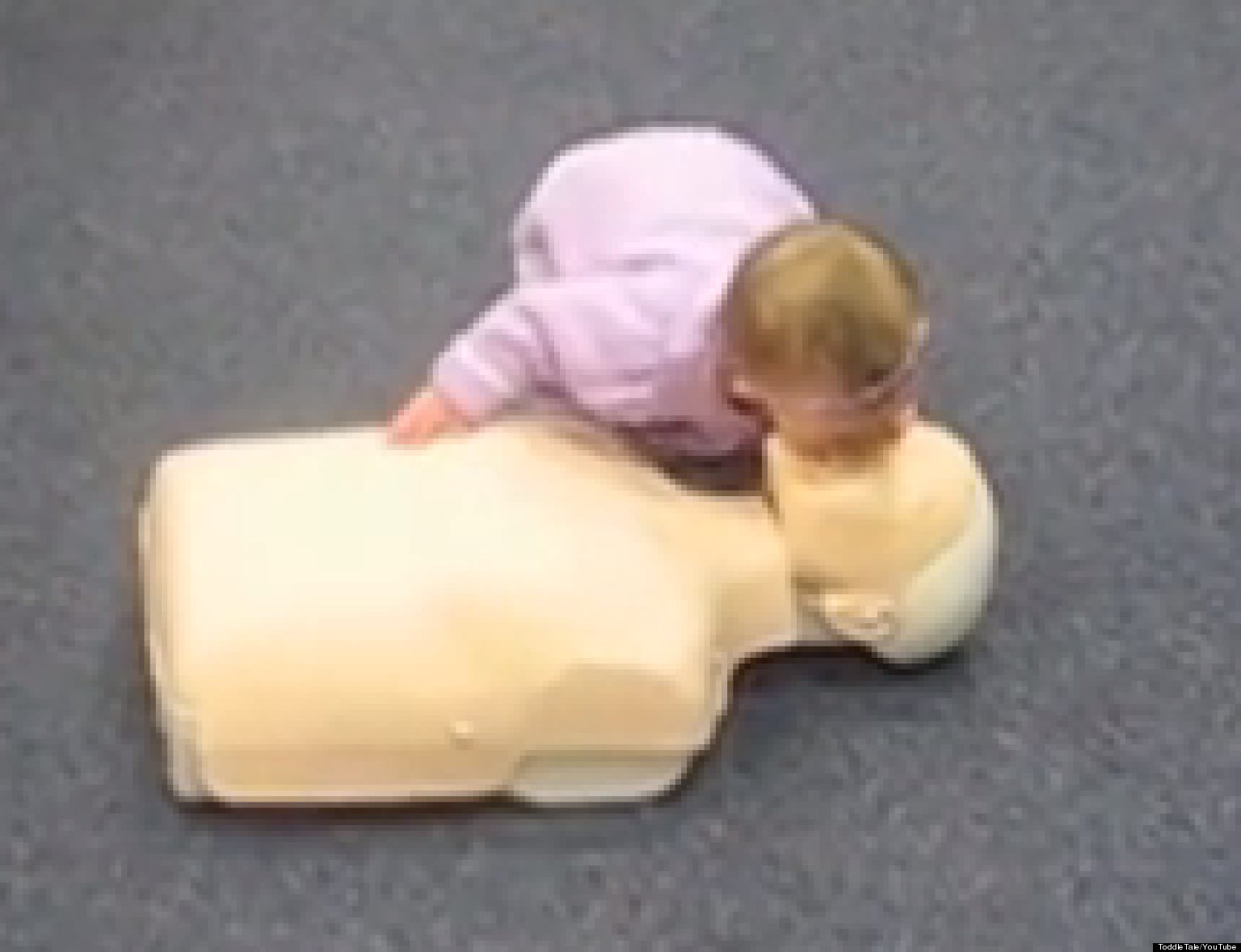 Baby Performing CPR On Practice Dummy Will Take Your Breath Away (VIDEO)
