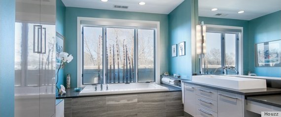 Bathed In Color: When To Use Blue In The Bath