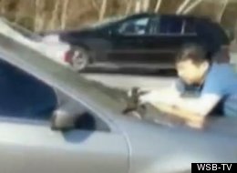 WATCH: Man's 2 Miles Ride On Car Hood To Stop Hit-And-Run Driver