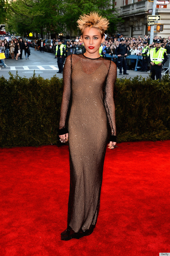 miley cyrus met gala 2013