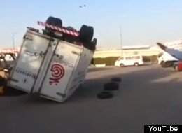 WATCH: How To Flip Over An Overturned Truck