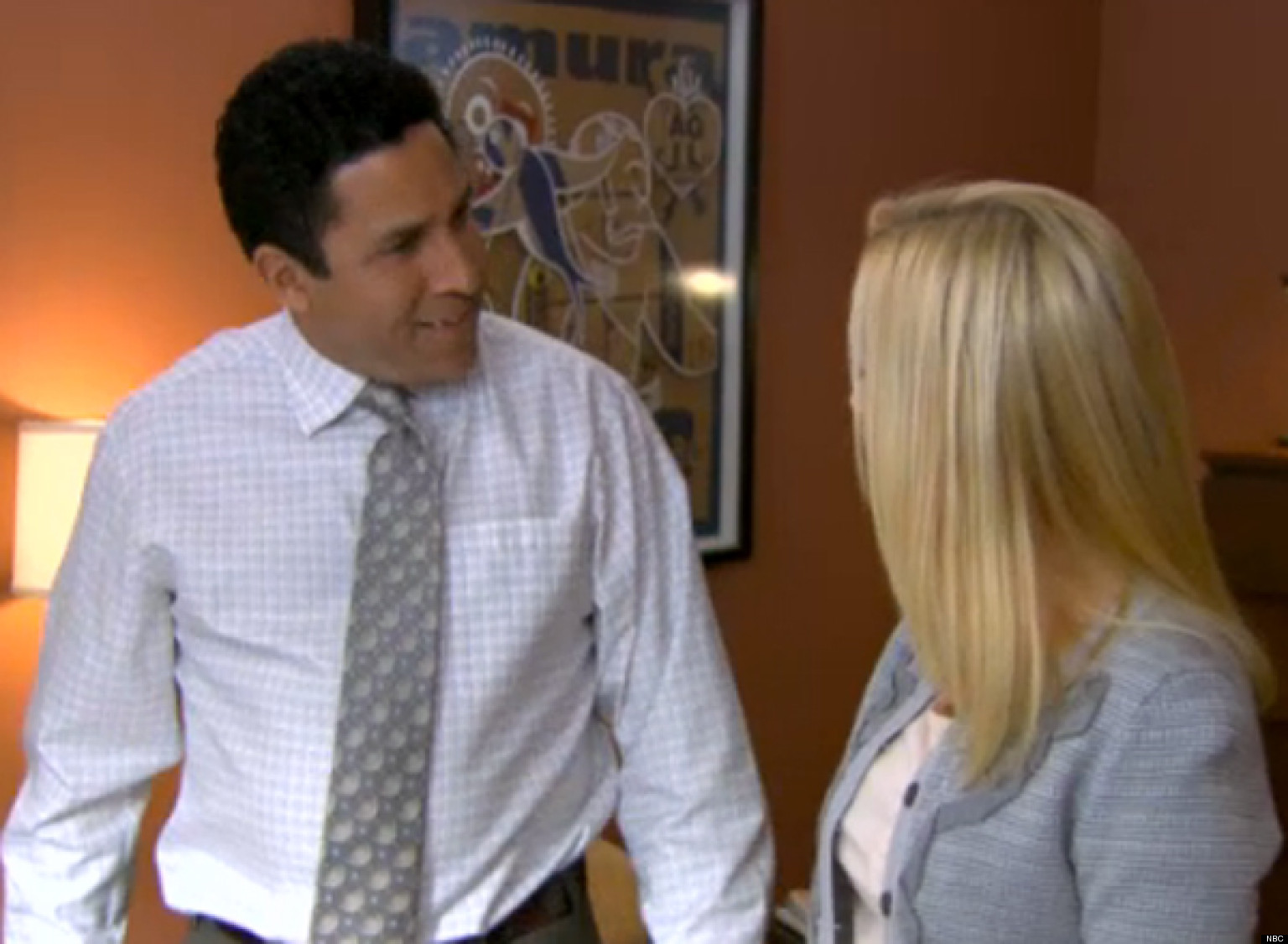 The Office Angela And Oscar Become Odd Couple In Aarm Video