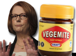 Julia Gillard Vegemite Sandwich