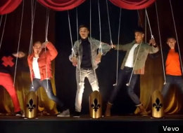 WATCH: The Wanted Spoof Ex-Boybanders In New Video