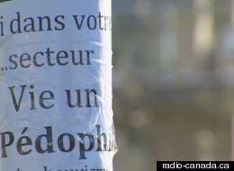 Présumé pédophile : les affiches sont enlevées