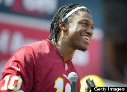 RGIII Talks About Knee While Raising A <em>Lot</em> Of Money For Charity