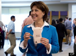 Clark's Casts Her Ballot