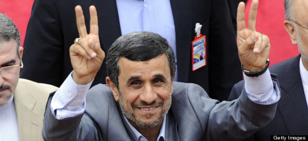 'May God Bless Ahmadinejad'