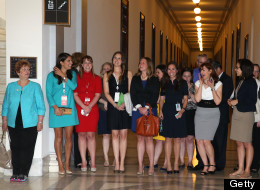 Harry Mania: Hundreds Of Ladies Line Up For A Glimpse Of The Prince (PICTURES, VINE)
