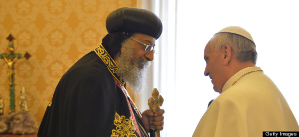 Coptic And Catholic Popes Meet At Vatican