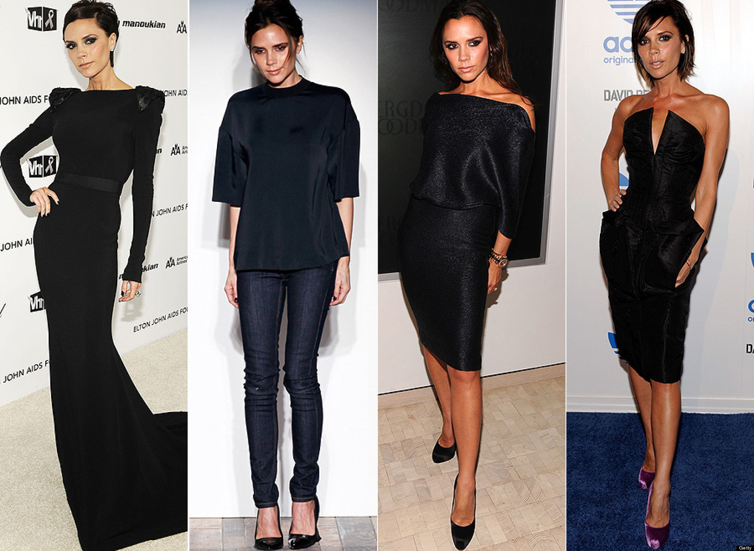 Victoria Beckham: 50 Shades Of Black - Posh Shows Us The Dark Side Of