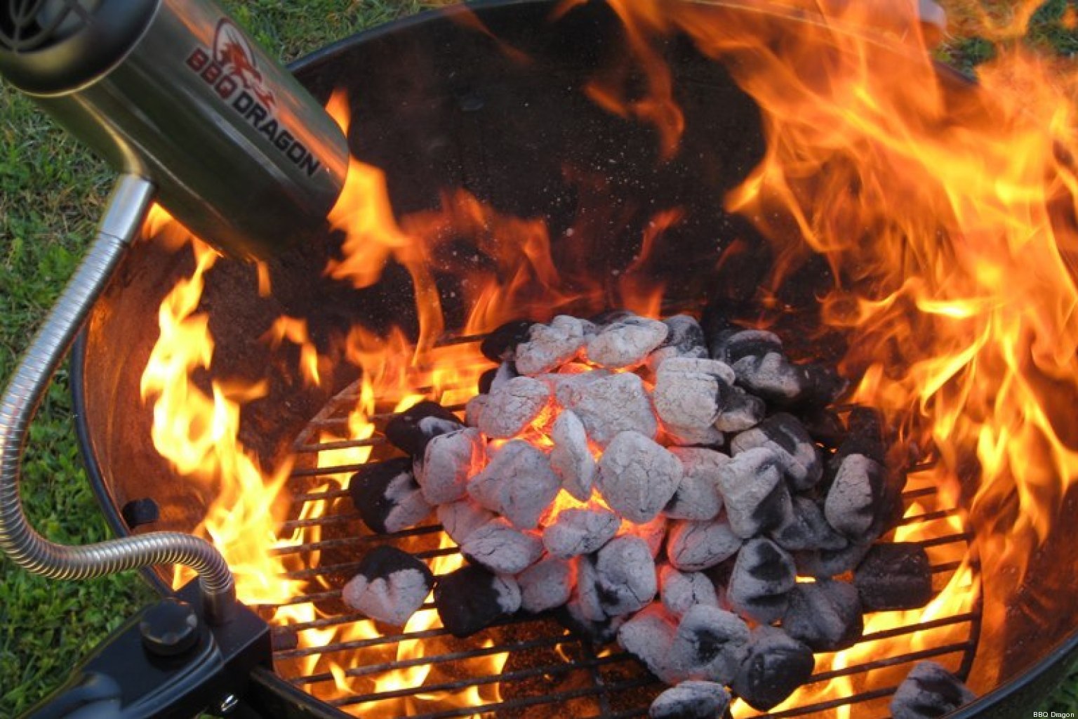 barbecue charbon avec ventilateur