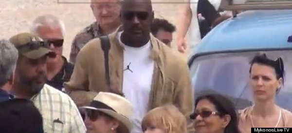 WATCH: Michael Jordan Honeymoons In Greece
