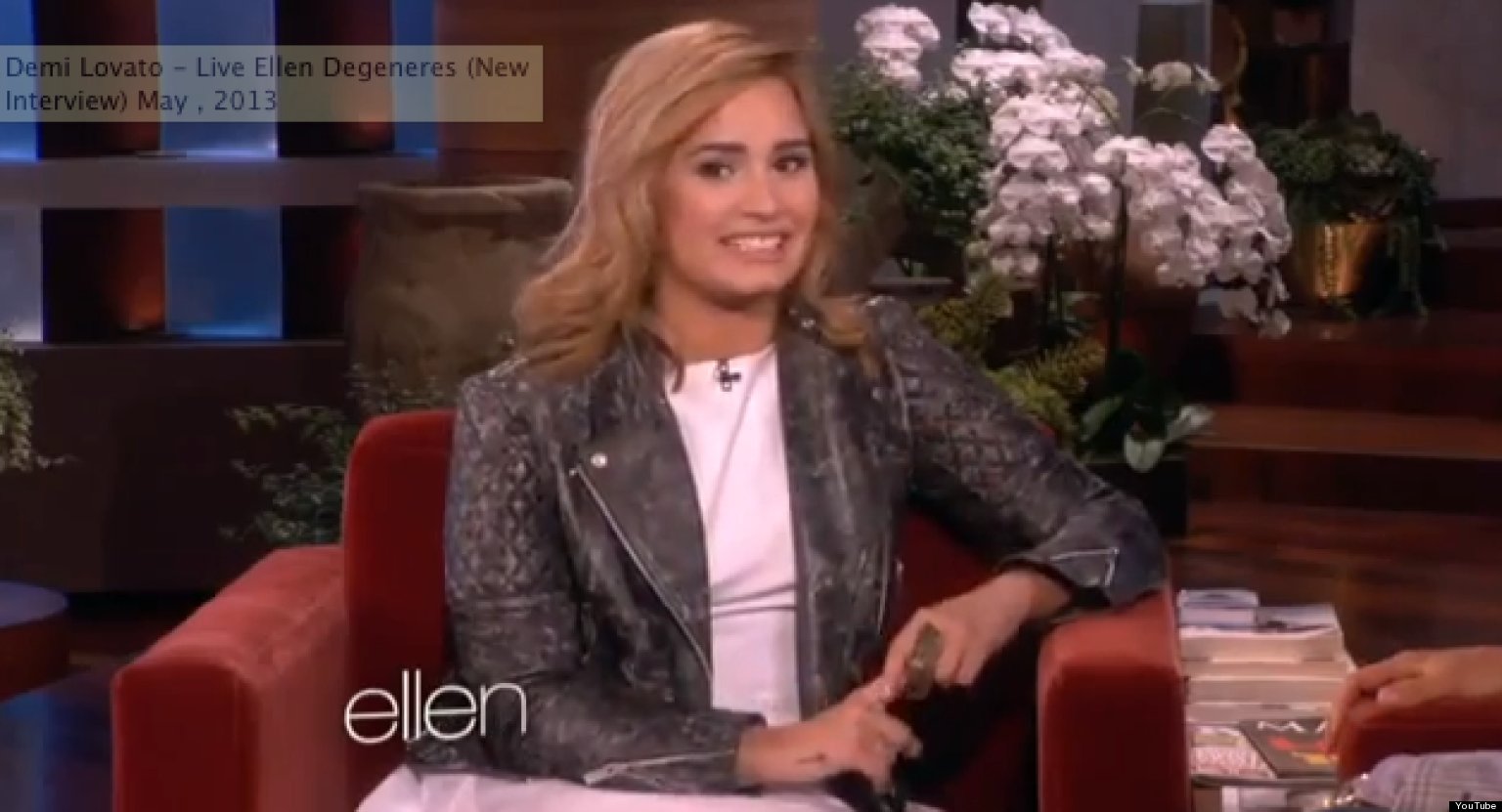 Demi Lovato Reveals Stealing Pillows From Hotels On 'Ellen' (VIDEO