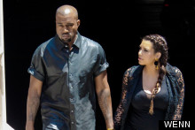 Knock, Knock Who's There? It's Kim And Kanye
