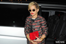 Rita Ora Goes Retro For Night Out In London