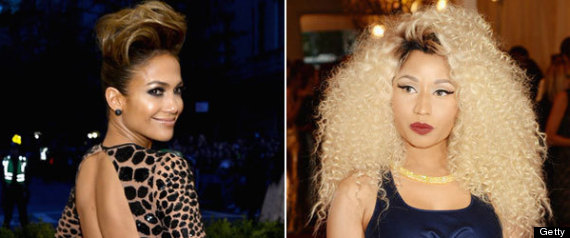 JENNIFER LOPEZ NICKI MINAJ MET GALA
