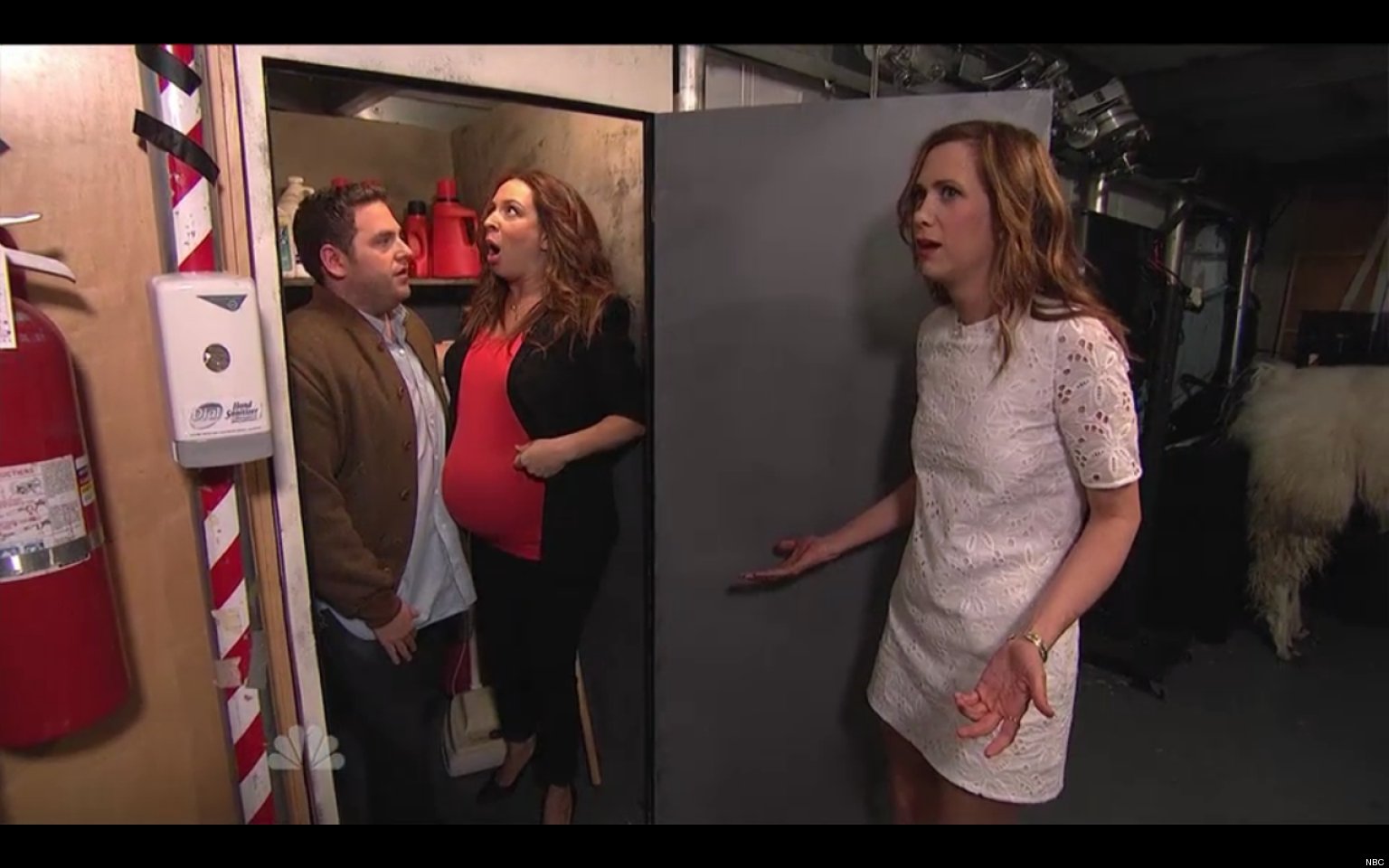 Kristen Wiigs Snl Monologue Shes So Excited Maya Rudolph And Jonah