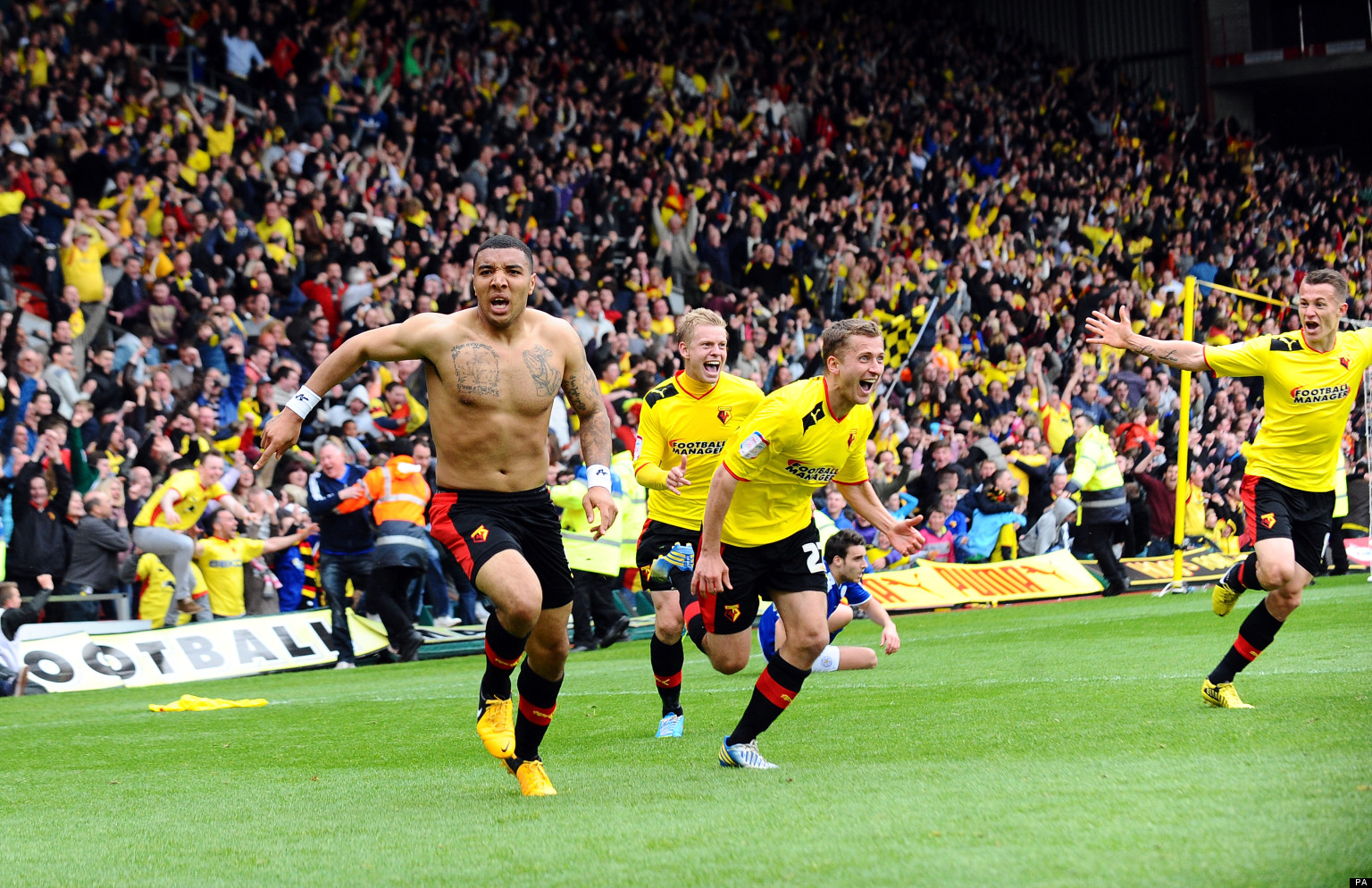 Watford 3-1 Leicester City: Troy Deeney Hits Dramatic Play-Off Winner ...