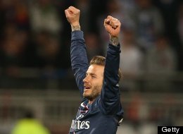 Beckham Wins Fourth Title In Fourth Different Country With PSG (PICTURES)