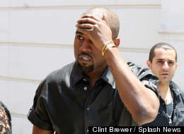 WATCH: Kanye Walks Into A Sign