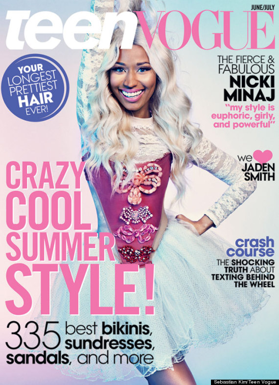 nicki minaj teen vogue