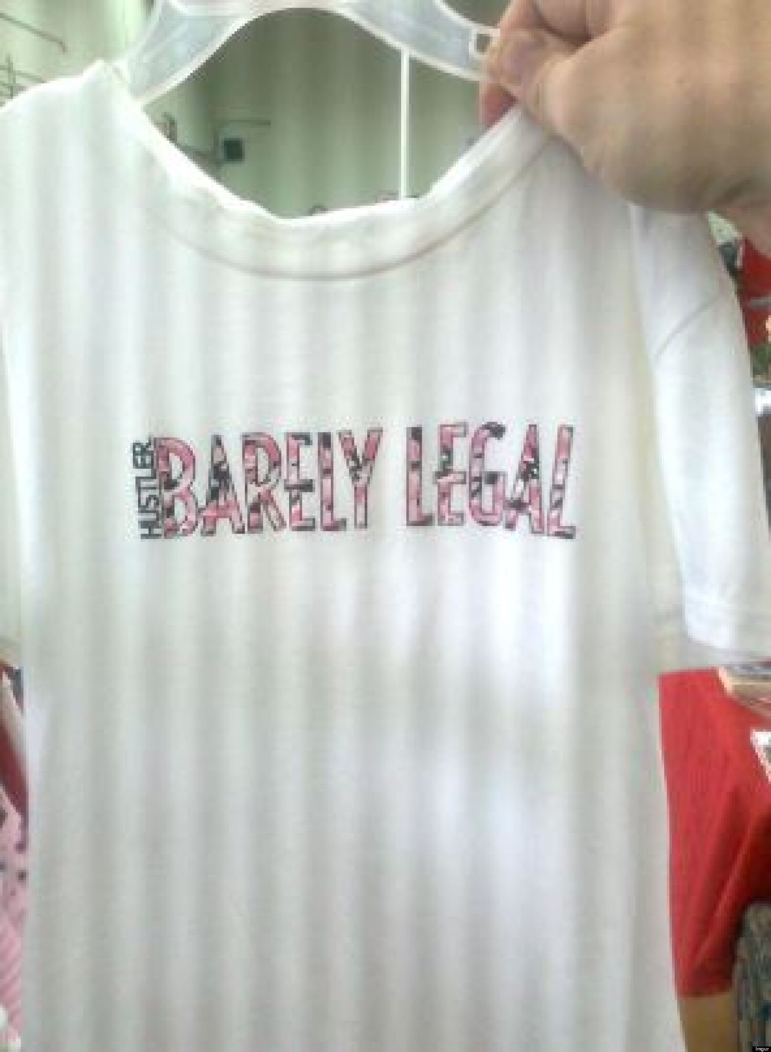 �Barely Legal� Toddler TShirt Courts Controversy, Made