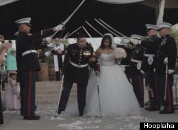 WATCH: Community Gives Triple Amputee Dream Wedding
