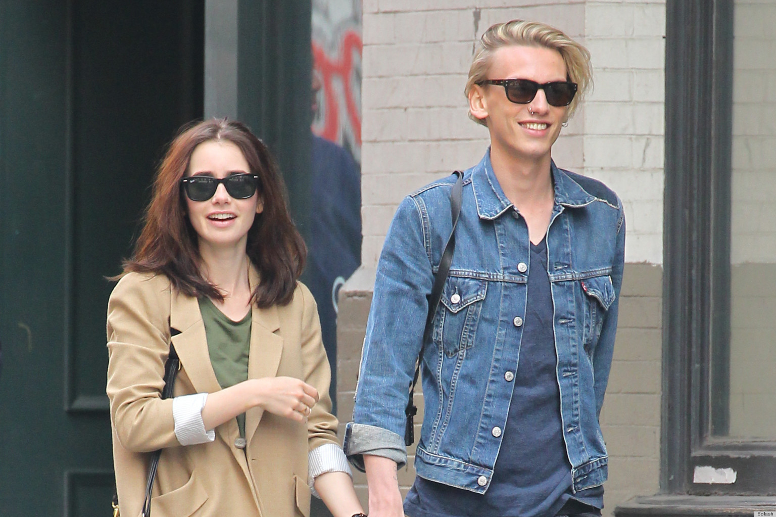 Is jamie campbell bower dating lily collins