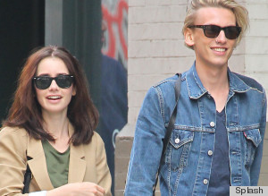 Lily Collins Jamie Campbell Bower