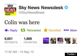 LOOK: Funniest Twitter Reactions To Sky News' 'Colin' Tweet