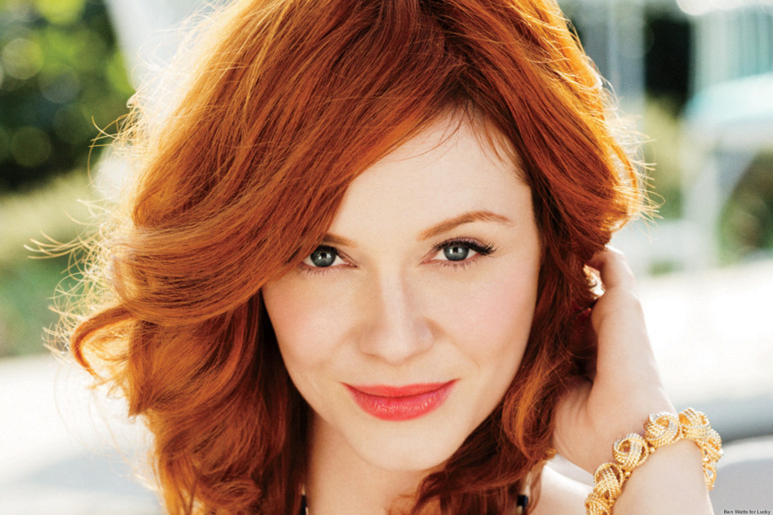 Fausse rousse, vraie pulpeuse : Christina Hendricks - Selenie