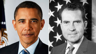 Obama, Nixon
