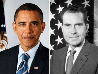 Obama, Nixon