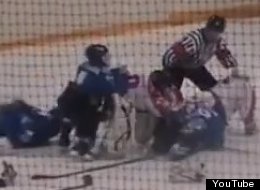 WATCH: Out-Of-Control Youth Hockey Brawl