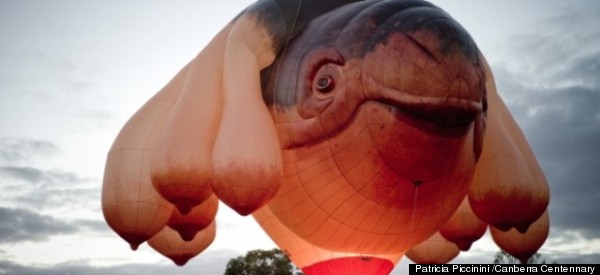 The Ugliest Inflatable Sculpture Ever?