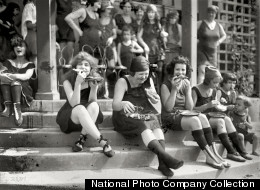 Pie Eating Bathing Beauties