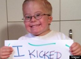PHOTO: This Kid's Happy Message Will Make Your Day