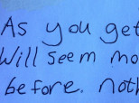 6th Graders Advice