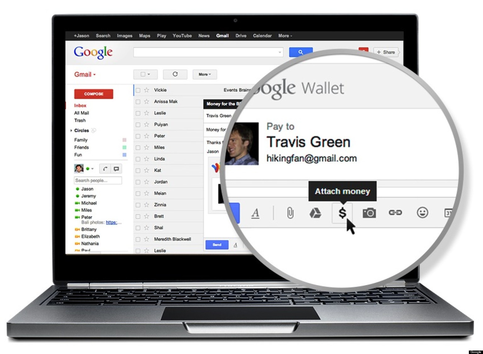 Now You Can Send Money By Gmail