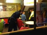 Man Stuck In High Chair