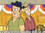 Two Men Who Do Si Do