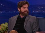 Zach Galifianakis Drinking