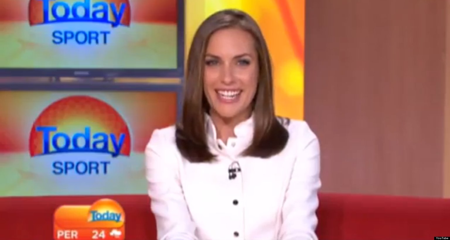 Australian Sports Reporter Roz Kelly Gets Pranked, Anchorman-Style (VIDEO) | HuffPost UK