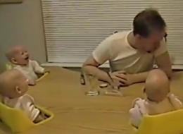 Avez-vous déjà entendu des bébés quadruplés rire en même temps? (VIDÉO)