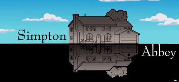 Los Simpsons, fans de Downton Abbey (VÍDEO)