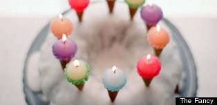 Ice Cream Cone Birthday Candles Are The Cutest